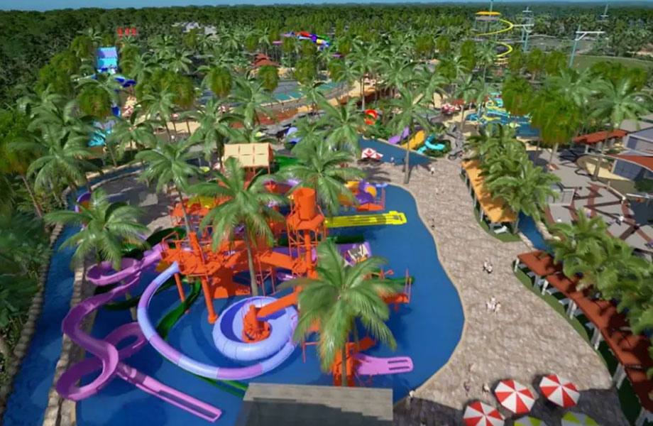 An artist's impression of ACTVENTURE, the $450 million theme park planned for 2652 Steve Irwin Way.