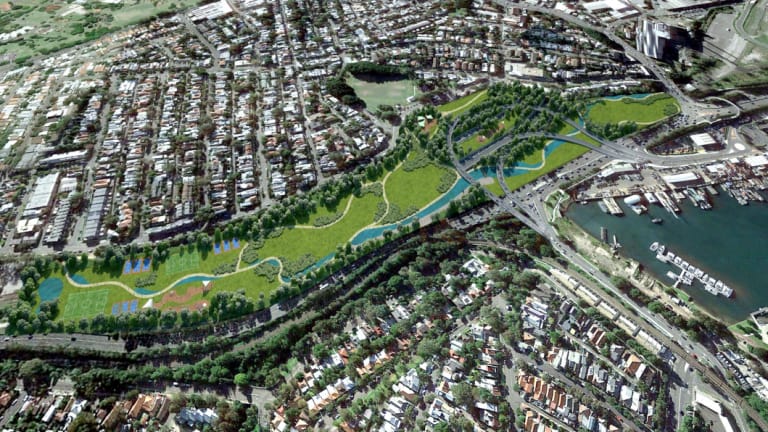 Desane argued that the government’s plans to acquire the site for parklands (pictured) were for an “ulterior” and “improper” purpose. 