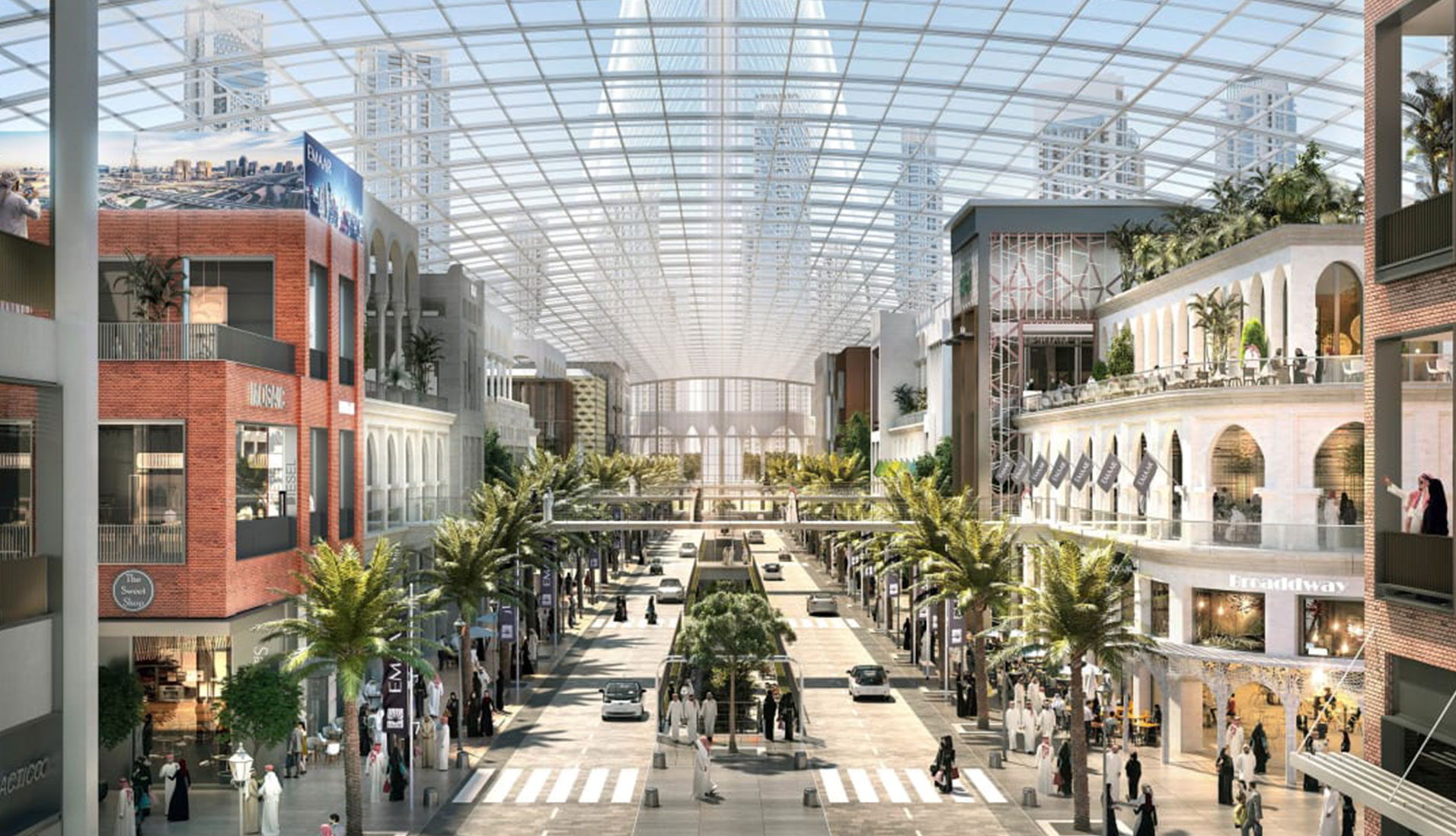Dubai Government and Developers Unveil World's Biggest Shopping Mall