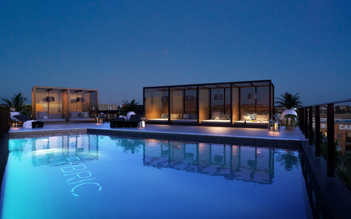 Fabric Apartments, Teneriffe – Resort style pool facilities
